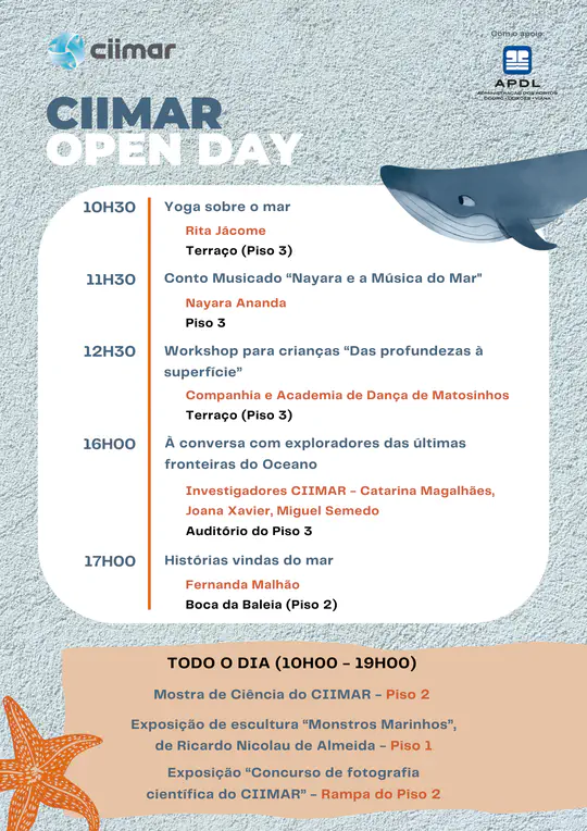 CIIMAR-UP open day is almost there!